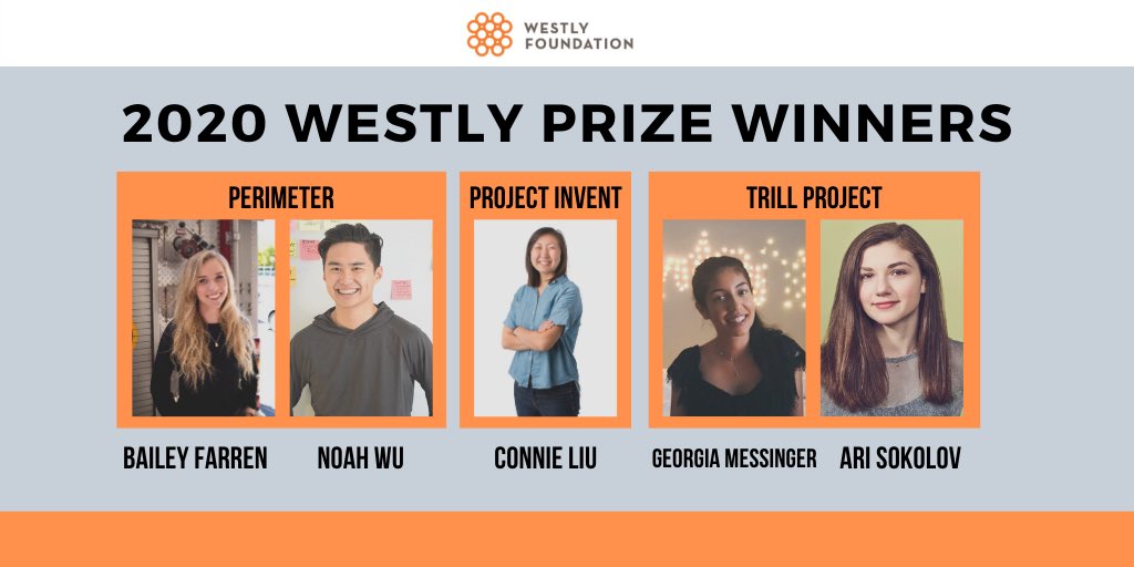 Perimeter co-founders win 2020 Westly Prize