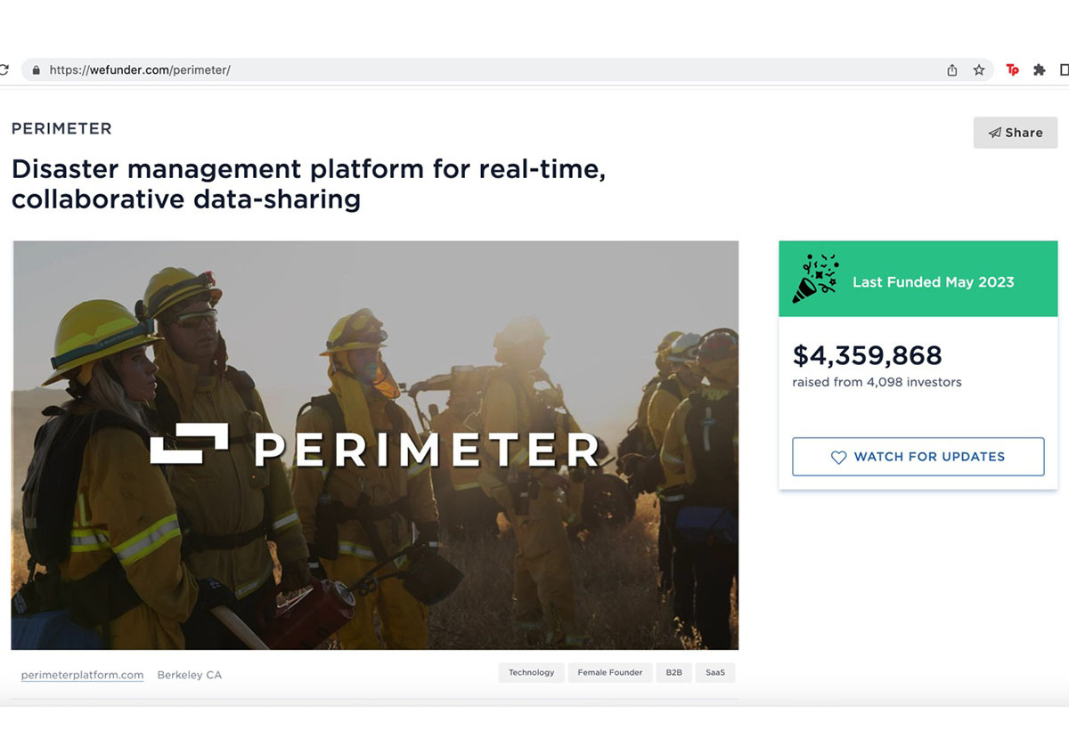 Perimeter concludes $4.4 million crowdfunding campaign