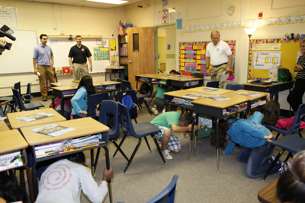 Department of Education’s mandated earthquake drills.