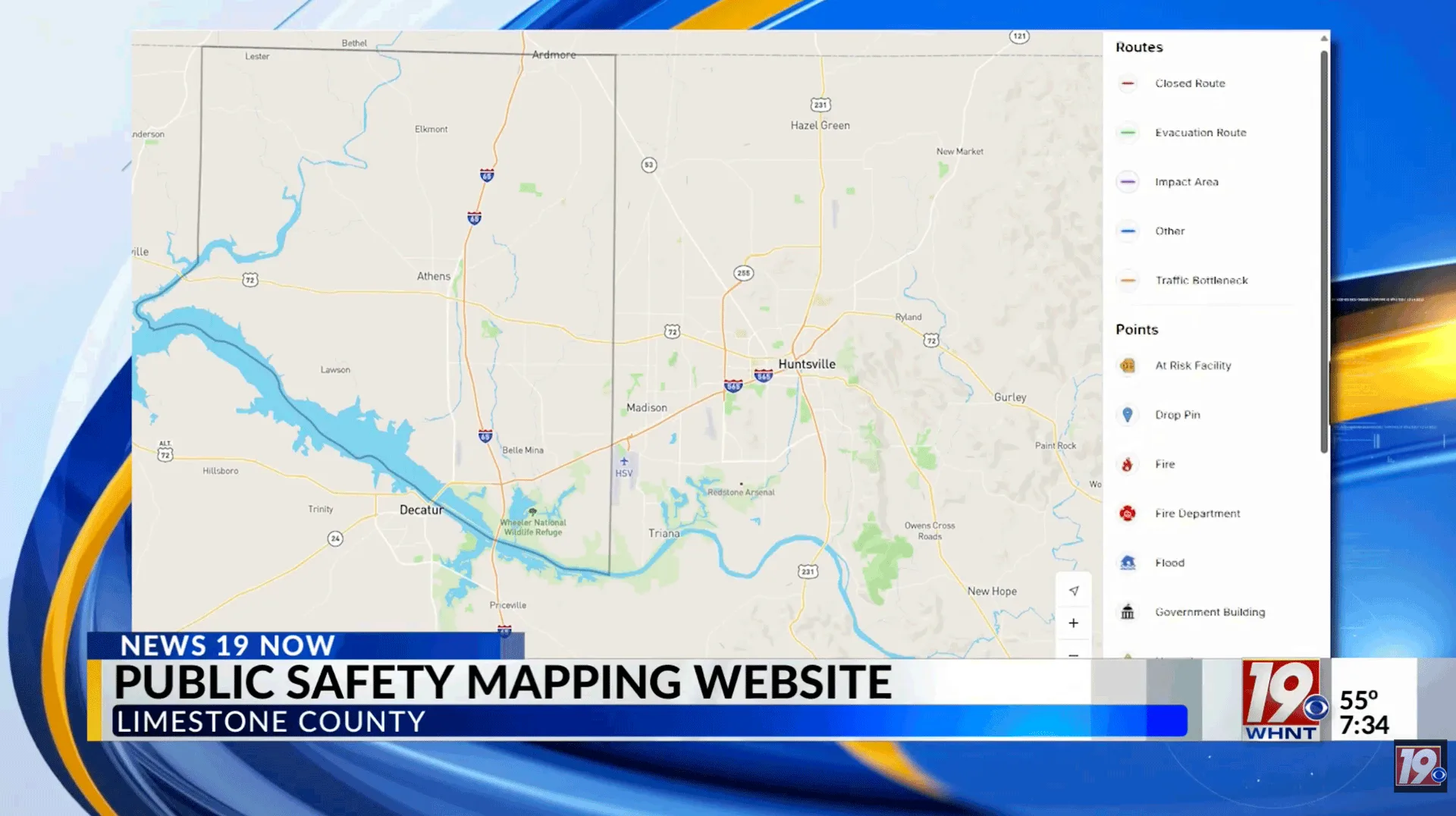 Limestone County Alabama EMA Launches Perimeter Map